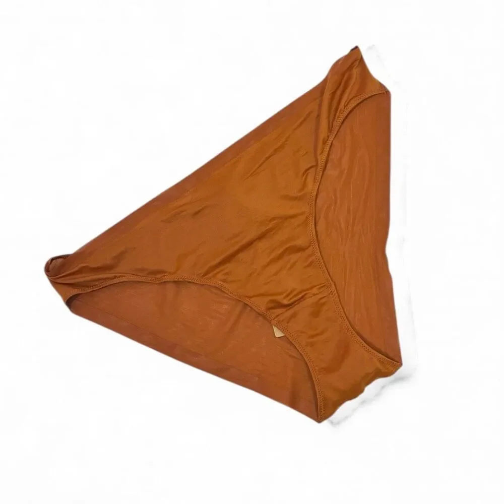 SKIMS Weightless Bikini in Bronze Size 3X